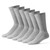 Gray Non-binding diabetic socks for hospital patients. Bulk purchase, soft fabric for enhanced comfort and circulation