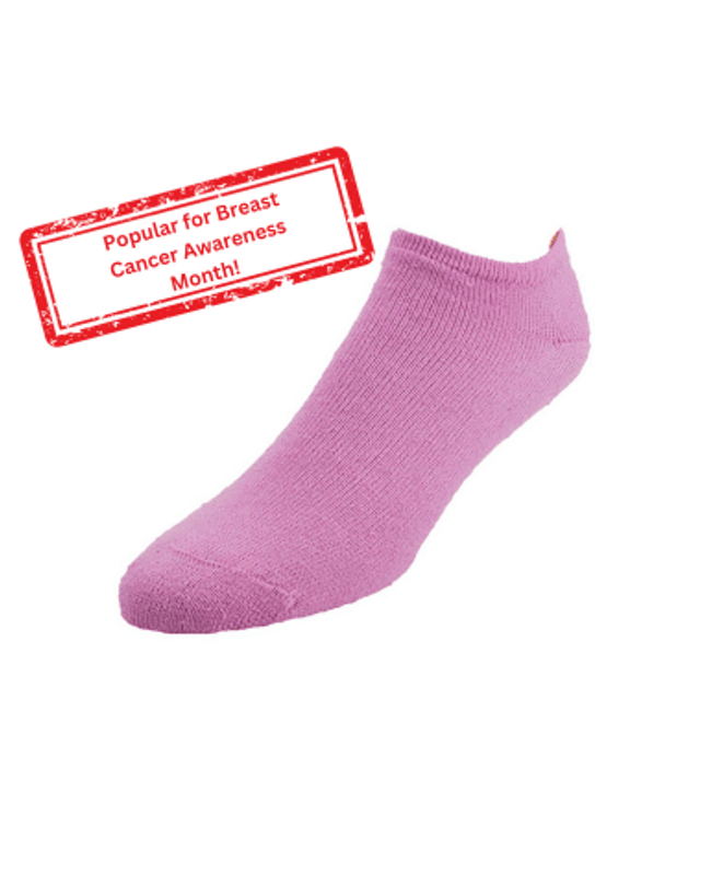 Ladies Pink No Show Socks_Special Ladies Pink No Show Socks_Special