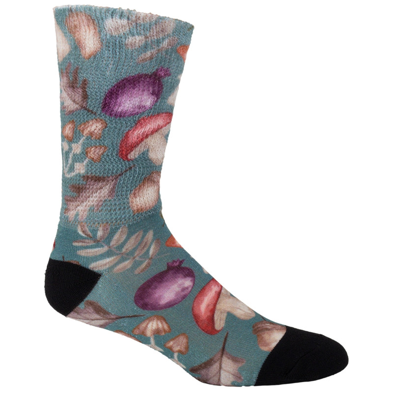 Cottage Mushrroms | Cool & Crazy by Physician's Choice Diabetic Socks | Better Circulation, Better Health | 1 Pair Cottage Mushrroms | Cool & Crazy by Physician's Choice Diabetic Socks | Better Circulation, Better Health | 1 Pair