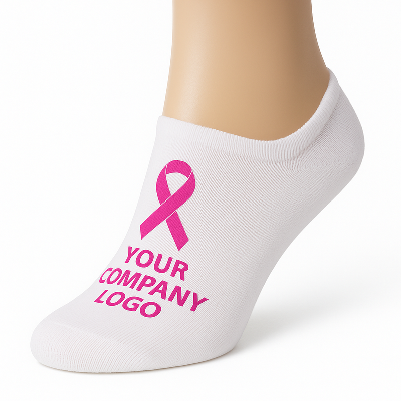 Example image of custom Printed No show socks Example image of custom Printed No show socks