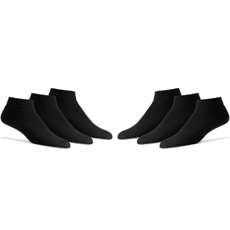 Wholesale case pack of 180 pairs Physician's Choice diabetic non-binding low cut socks with 3-pair retail bands, Made in USA