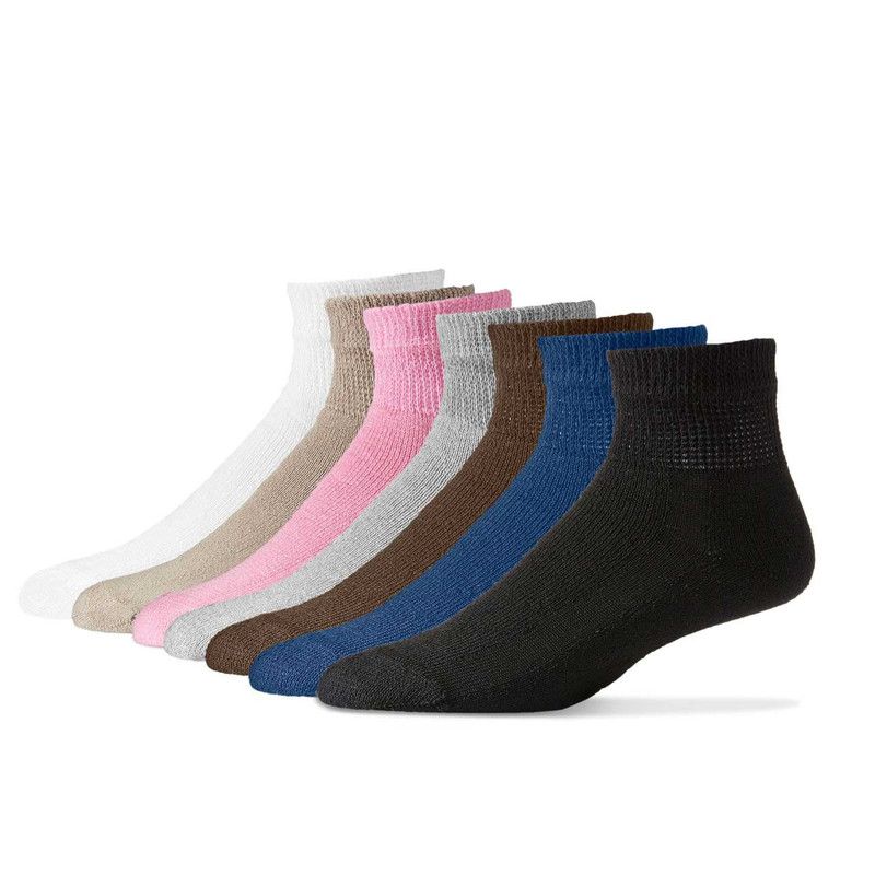 Physician's Choice Quarter Length Diabetic Socks_Assorted Physician's Choice Quarter Length Diabetic Socks_Assorted