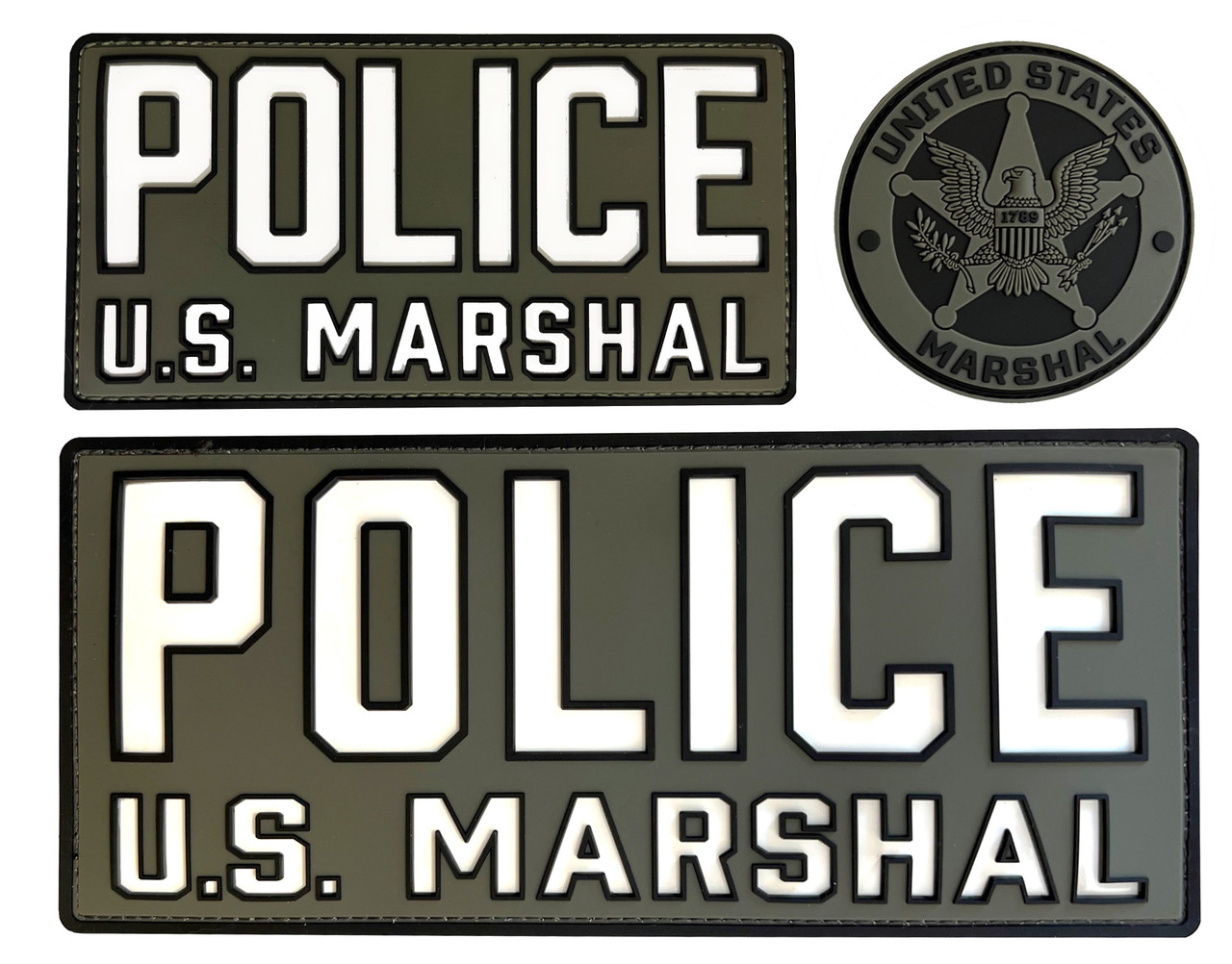 に人気 絶版 US MARSHAL TASK FORCE リフレクターパッチPVC ...