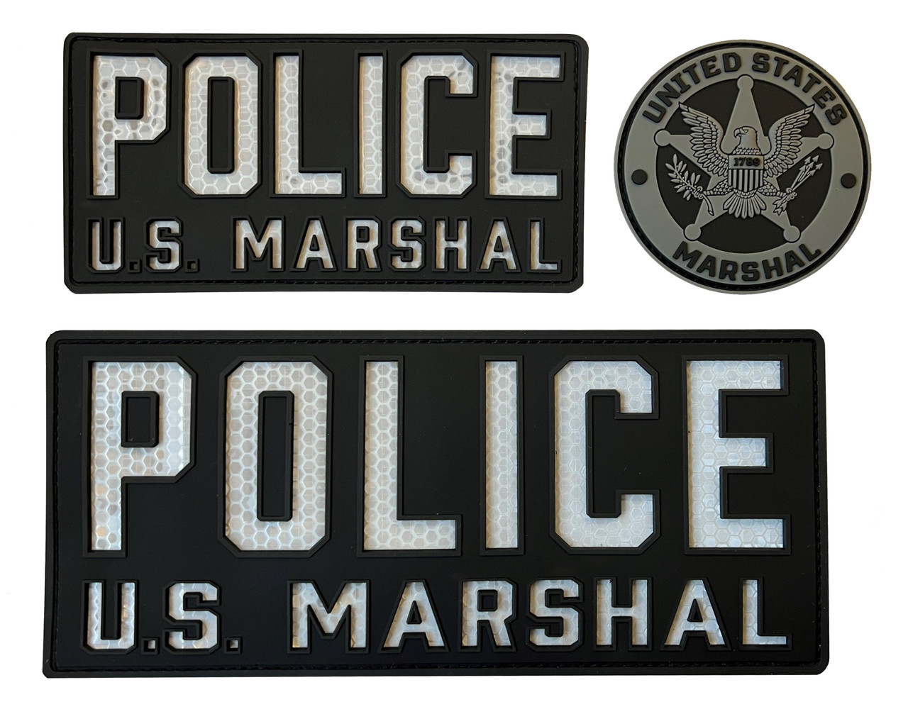 Reflective PVC Patch Set - USMS