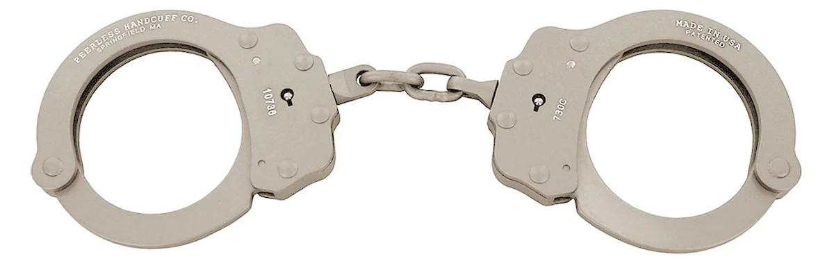 個人装備 Peerless Model 730C SUPERLITE Handcuff Peerless Model 730C Superlite Handcuffs