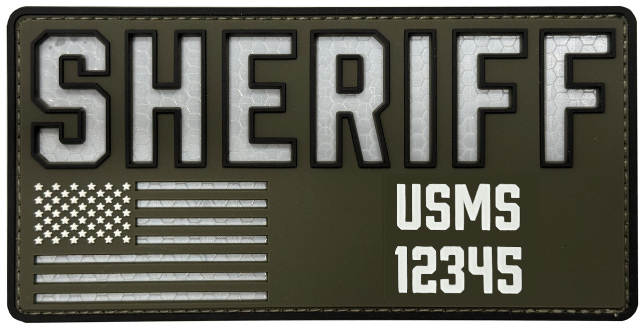 Reflective PVC Patch - Custom Combat ID Patch