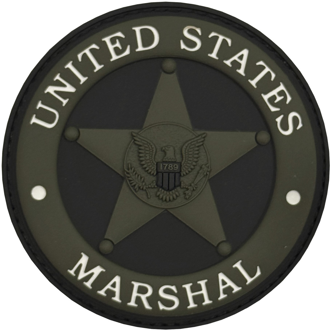Combat Swag™ PVC Badge Patch - USMS - LionHeart Alliance