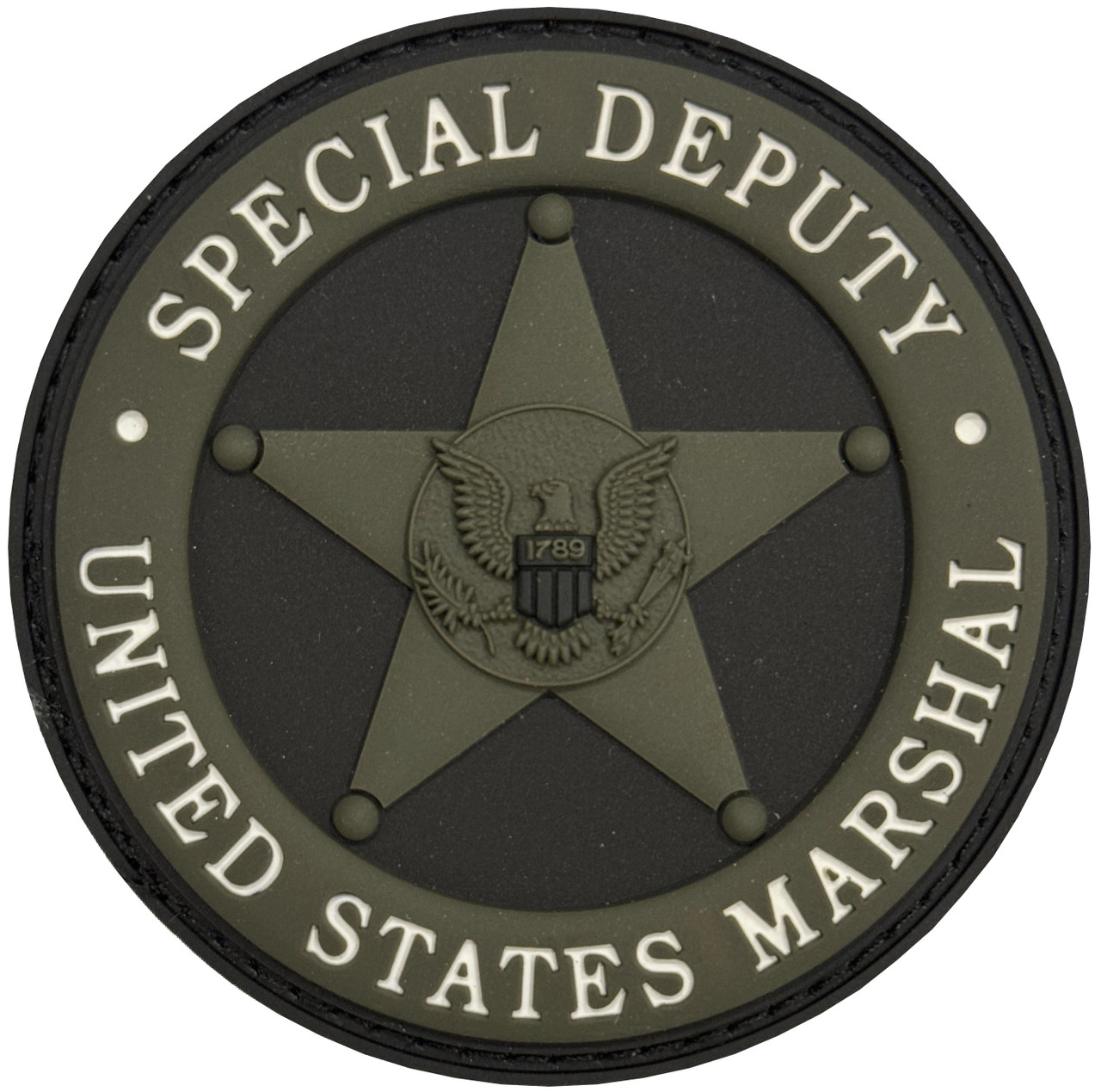 Combat Swag™ PVC Badge Patch - Special Deputy USMS