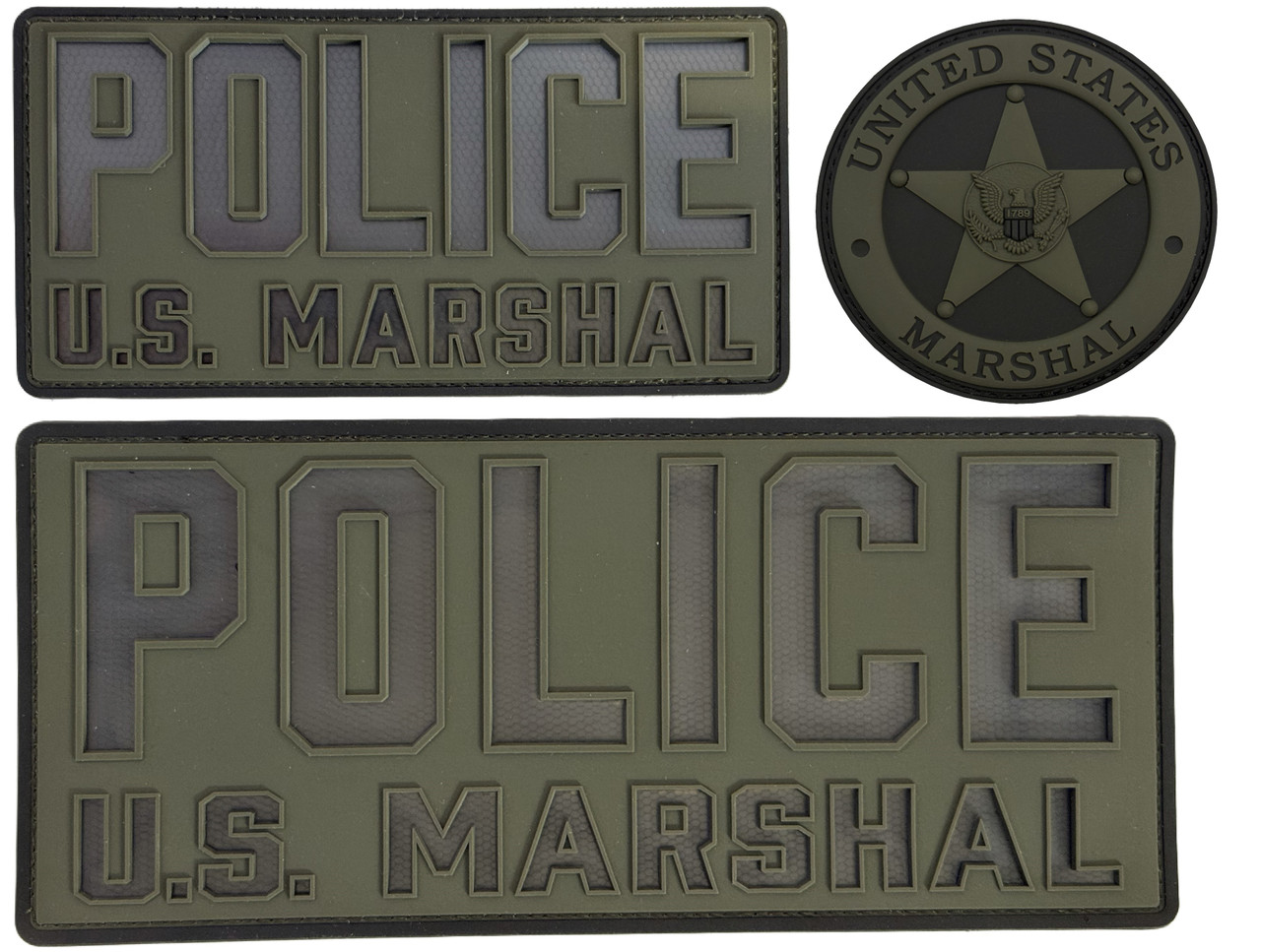 us marshal パッチ : U.S. Marshal Police Fugitive Task Force EMB Patch 4.75