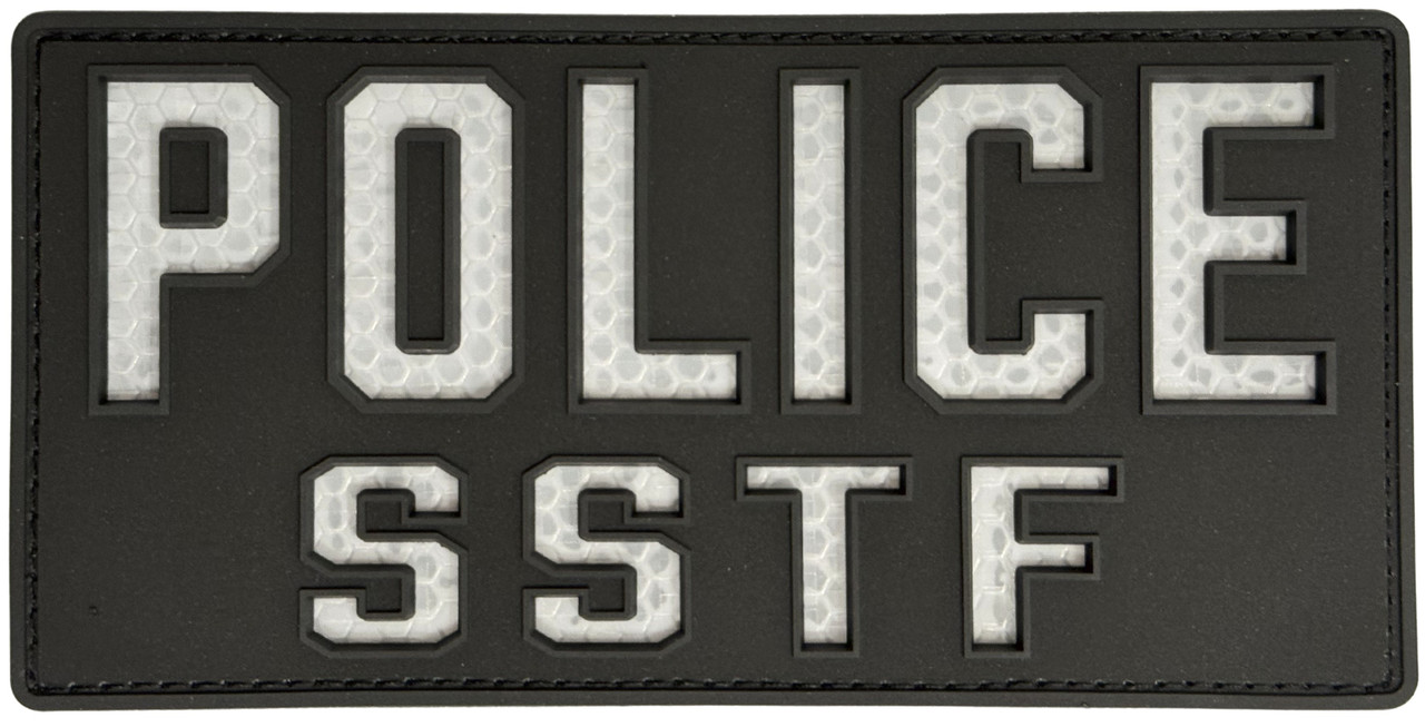 Reflective PVC Patch - Police SSTF (Safe Streets Task Force)