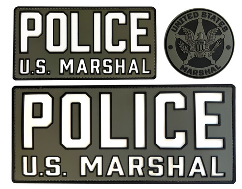 Combat Swag™ PVC Patch Set - USMS