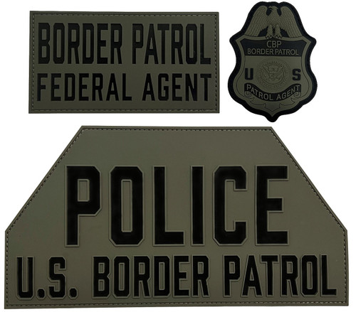 Police U.S. Border Patrol patch