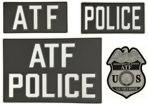 Combat Swag™ Reflective PVC Patch Set - ATF TFO