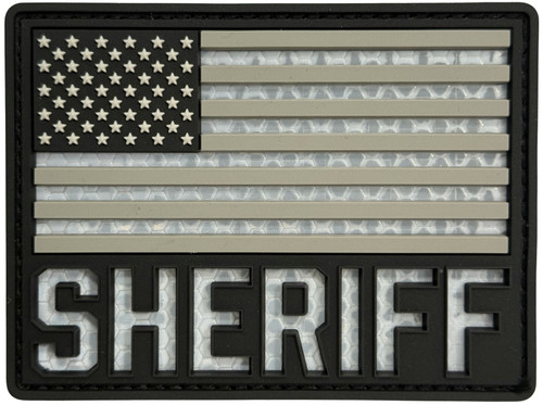 Reflective PVC Patch - Sheriff