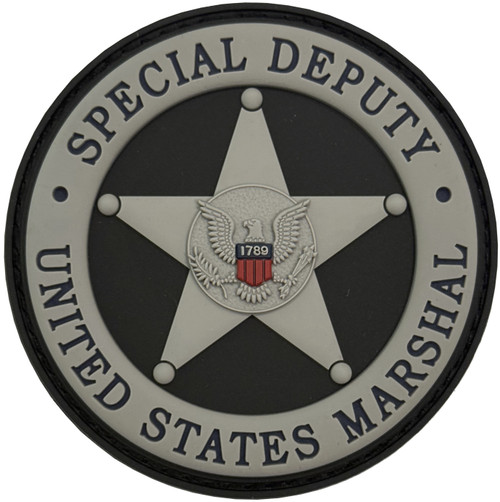Combat Swag™ PVC Badge Patch - USMS - LionHeart Alliance