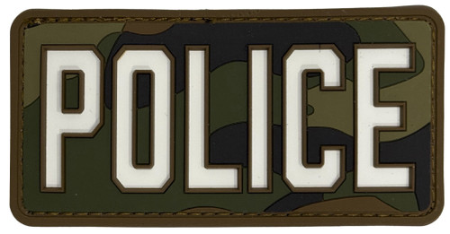 Combat Swag™ Multicam PVC Patch - Police