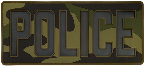 Combat Swag™ Covert IR Multicam PVC Patch - Police