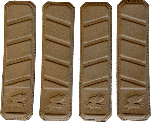 Dynamic Assault Systems Hot Pursuit Plate Carrier Comfort Pads - Gen 2 - Coyote