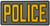 Combat Swag™ Reflective PVC Patch - Police