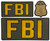 Combat Swag™ Reflective PVC Patch Set - FBI
