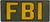Combat Swag™ Reflective PVC Patch Set - FBI