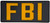 Combat Swag™ Reflective PVC Patch Set - FBI