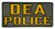 Combat Swag™ Reflective PVC Patch Set - DEA TFO
