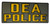 Combat Swag™ Reflective PVC Patch Set - DEA TFO