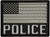 Combat Swag™ Reflective PVC Patch - Police Flag