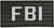 Combat Swag™ Reflective PVC Patch - FBI Flag