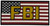 Reflective PVC Patch - FBI Flag. Customized flag patch for use on Federal Bureau Investigations tactical vests.  These patches are retro reflective to white light (flashlights) and Infrared light. Red, white, blue flag with FBI lettering in yellow.