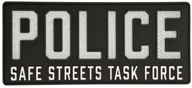 Reflective PVC Patch - Police SSTF (Safe Streets Task Force)