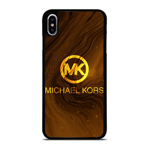 MICHAEL KORS GOLD LOGO iPhone XS Max Case Cover