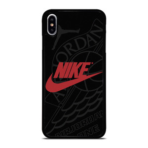 NIKE AIR JORDAN ONE SILHOUETTE iPhone XS Max Case Cover