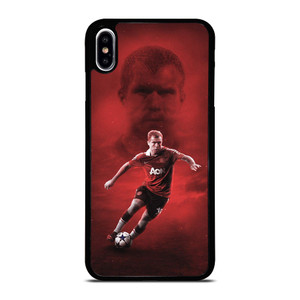PAUL SCHOLES MANCHESTER UNITED iPhone XS Max Case Cover PAUL SCHOLES MANCHESTER UNITED iPhone XS Max Case Cover