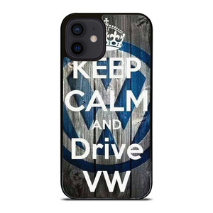 KEEP CALM AND DRIVE VOLKWAGEN VW  iPhone 12 Mini Case Cover