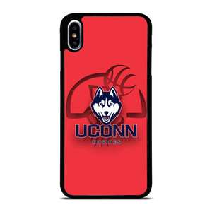 UCONN HUSKIES BASKETBALL LOGO iPhone XS Max Case Cover
