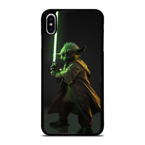 YODA STAR WARS LIGHTSABER 2 iPhone XS Max Case Cover