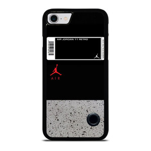AIR JORDAN 11 RETRO LABEL iPhone SE 2022 Case Cover AIR JORDAN 11 RETRO LABEL iPhone SE 2022 Case Cover