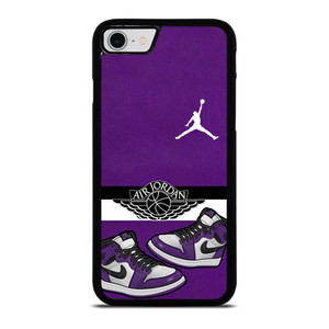 AIR JORDAN PURPLE LOGO iPhone SE 2022 Case Cover AIR JORDAN PURPLE LOGO iPhone SE 2022 Case Cover