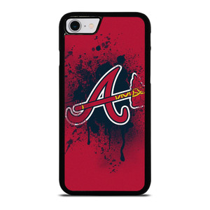 ATLANTA BRAVES BRUSHED SYMBOL iPhone SE 2022 Case Cover