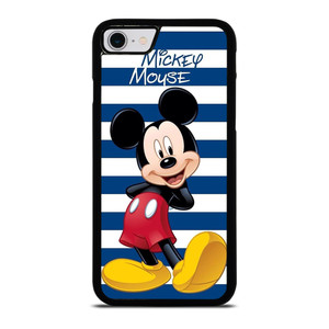 DISNEY MICKEY MOUSE BLUE STRIPE iPhone SE 2022 Case Cover