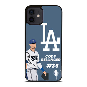 LOS ANGELES DODGERS CODY BELLINGER CARTOON  iPhone 12 Mini Case Cover