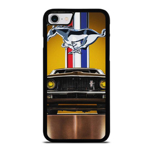 FORD MUSTANG GT GOLD EMBLEM iPhone SE 2022 Case Cover