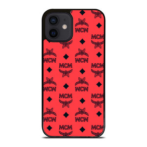 MCM WORLDWIDE RED  iPhone 12 Mini Case Cover