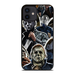MICHAEL MYERS HALLOWEEN COLLAGE  iPhone 12 Mini Case Cover MICHAEL MYERS HALLOWEEN COLLAGE  iPhone 12 Mini Case Cover