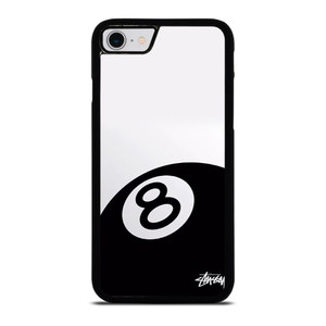 STUSSY 8 BALL BLACK iPhone SE 2022 Case Cover STUSSY 8 BALL BLACK iPhone SE 2022 Case Cover
