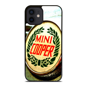 MINI COOPER CLASSIC RUSTY EMBLEM  iPhone 12 Mini Case Cover MINI COOPER CLASSIC RUSTY EMBLEM  iPhone 12 Mini Case Cover