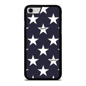 SUPREME STARS PATTERN iPhone SE 2022 Case Cover SUPREME STARS PATTERN iPhone SE 2022 Case Cover