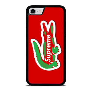 SUPREME X LACOSTE SYMBOL iPhone SE 2022 Case Cover SUPREME X LACOSTE SYMBOL iPhone SE 2022 Case Cover